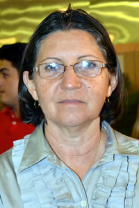 Maria Aparecida Queiroz, prefeita de Paraibano