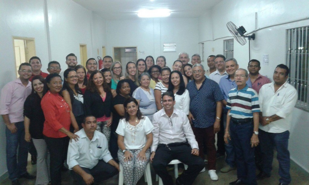 Servidores do Estado reunidos no encerramento da primeira turma do Curso de Contabilidade Aplicada